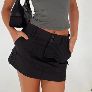 Princess Polly Jameson Mini skirt Black